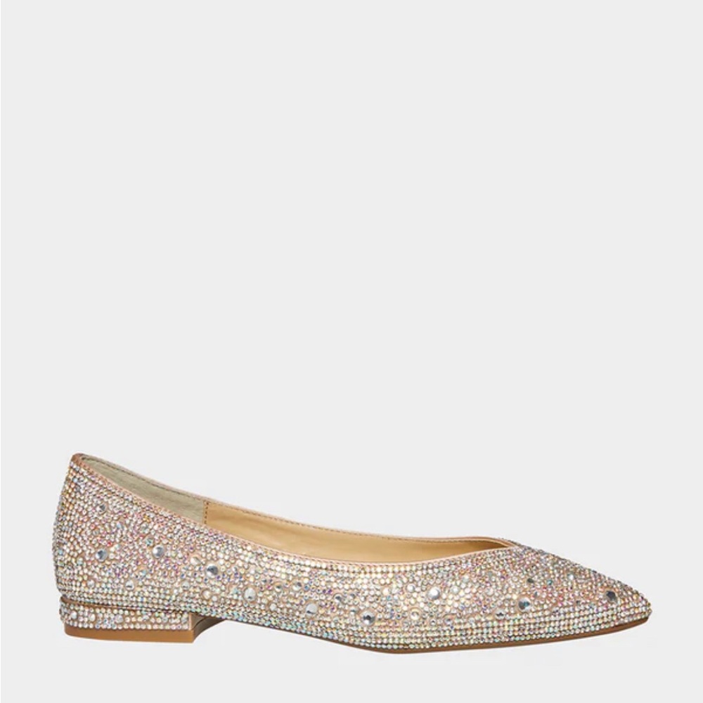 Betsy Johnson SB JUDE Nude Satin